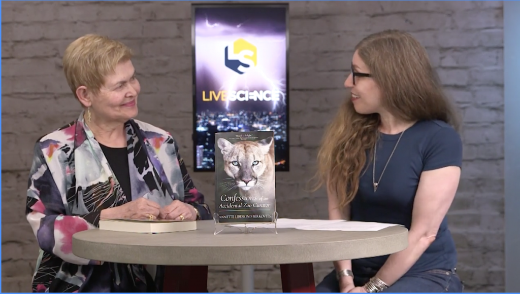 Annette Berkovits as a guest on Live Science