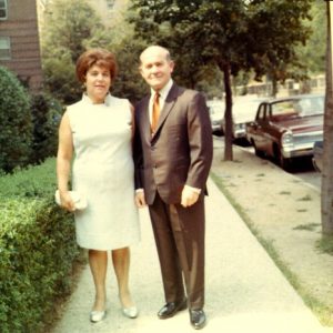 Dora and Nachman in the Bronx, NY, 1968